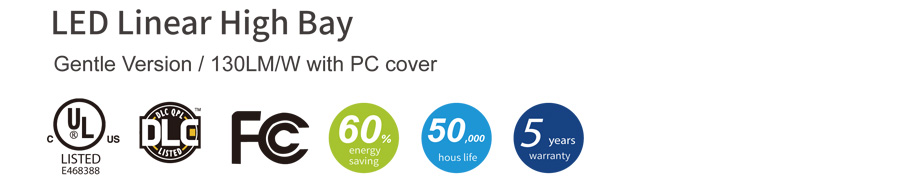150W 2X2ft LED Linear High Bay