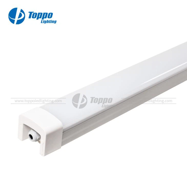 IP65 چراغ Tri Proof Light با 1-10V Dimming با 140lm / w-Toppo