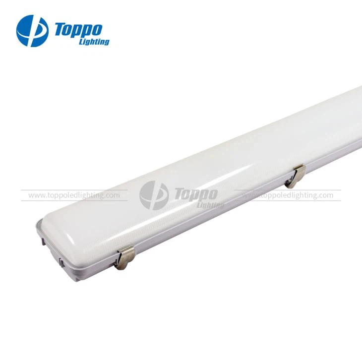 درپوش کامل پلاستیکی Tri-proof IP65 درایور داخلی با تایید GS SAA IK08 ضد انفجار 1-10v Dimming و MS