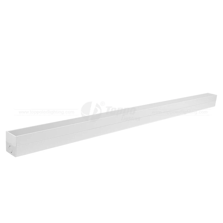 CE RoHs 4ft 5ft LED Linear Light Line سیستم روشنایی مستطیلی با پوشش PC